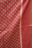 Semi Tussar Saree Peacock Print-Grey thumbnail
