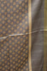 Semi Tussar Saree Peacock Print-Maroon thumbnail