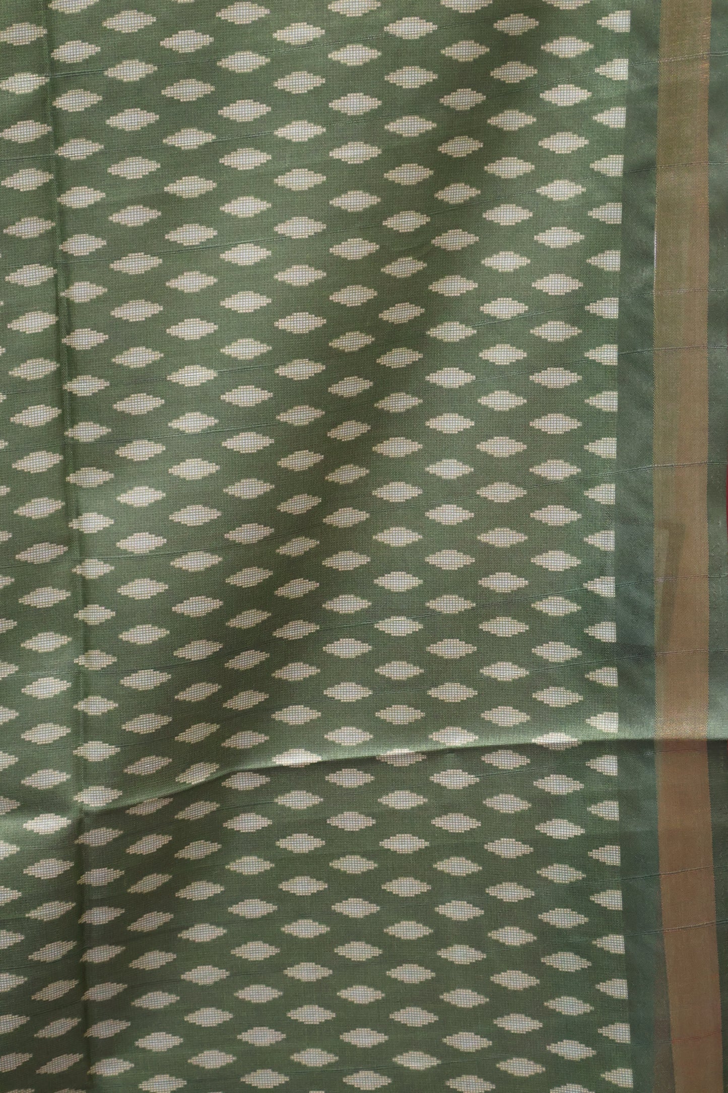 Semi Tussar Saree Tower Pattern-Purple