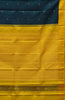 Akshayam-Pure Kanjivaram Saree Korvai Border-Peacock Blue thumbnail