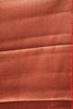Bamboo Silk Saree-green maroon thumbnail