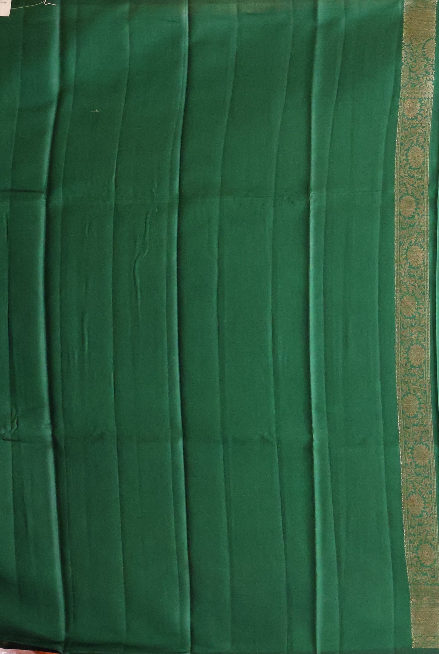 Pure Banarasi Saree Chiniya Silk with Contrast Pallu-Black
