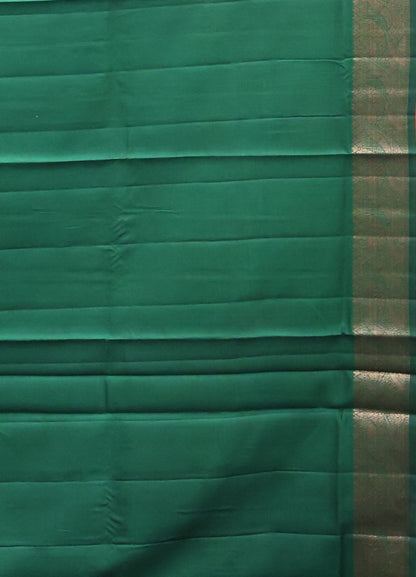 Pure Banarasi Saree Chiniya Silk with Contrast Pallu-Rani Pink