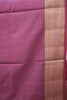 Bamboo Silk Saree- Green-Wine thumbnail