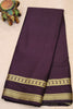 Art Mysore Silk cotton -brown plain thumbnail