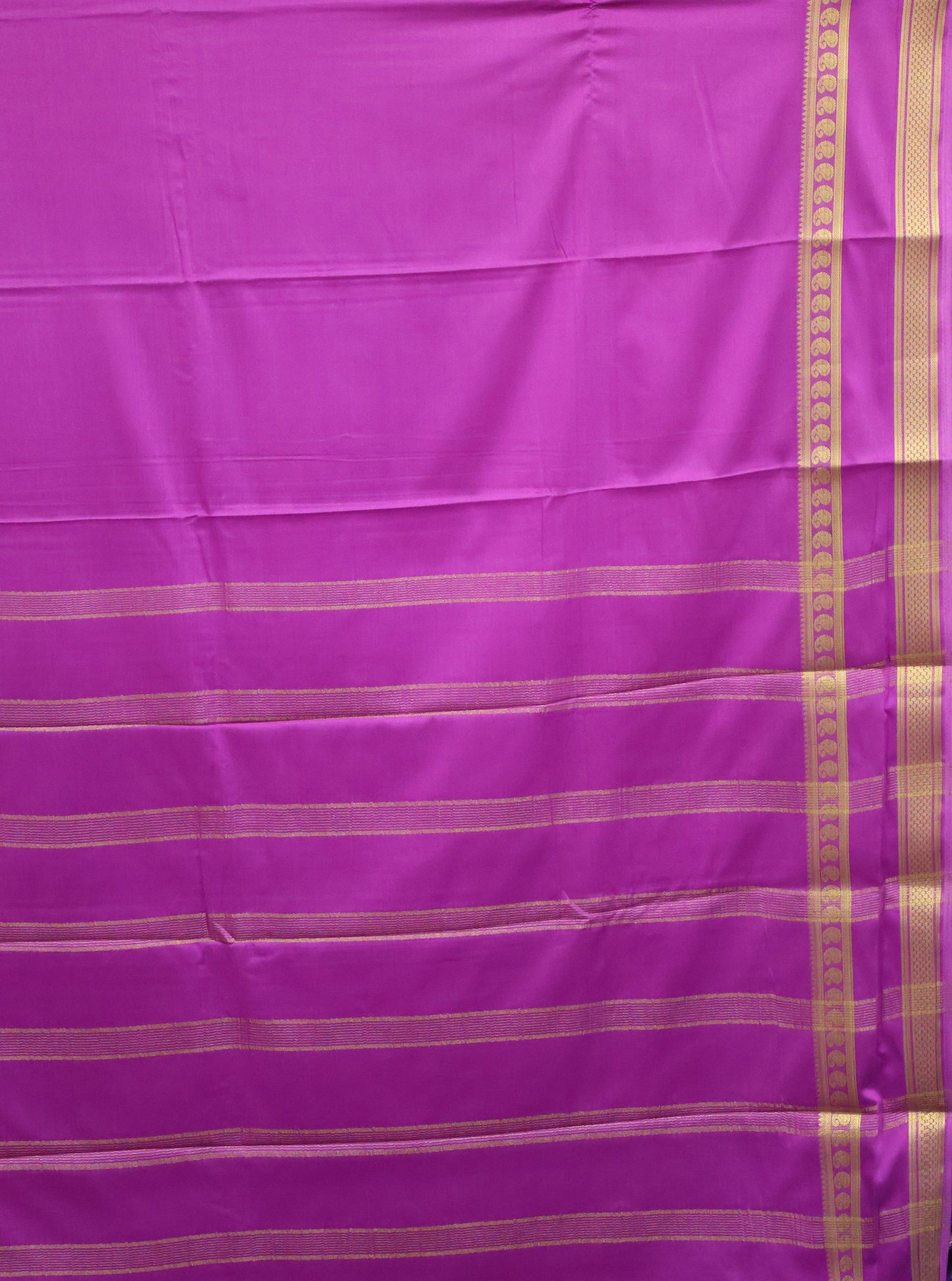 Art Mysore Silk cotton -purple plain