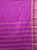 Art Mysore Silk cotton -purple plain thumbnail