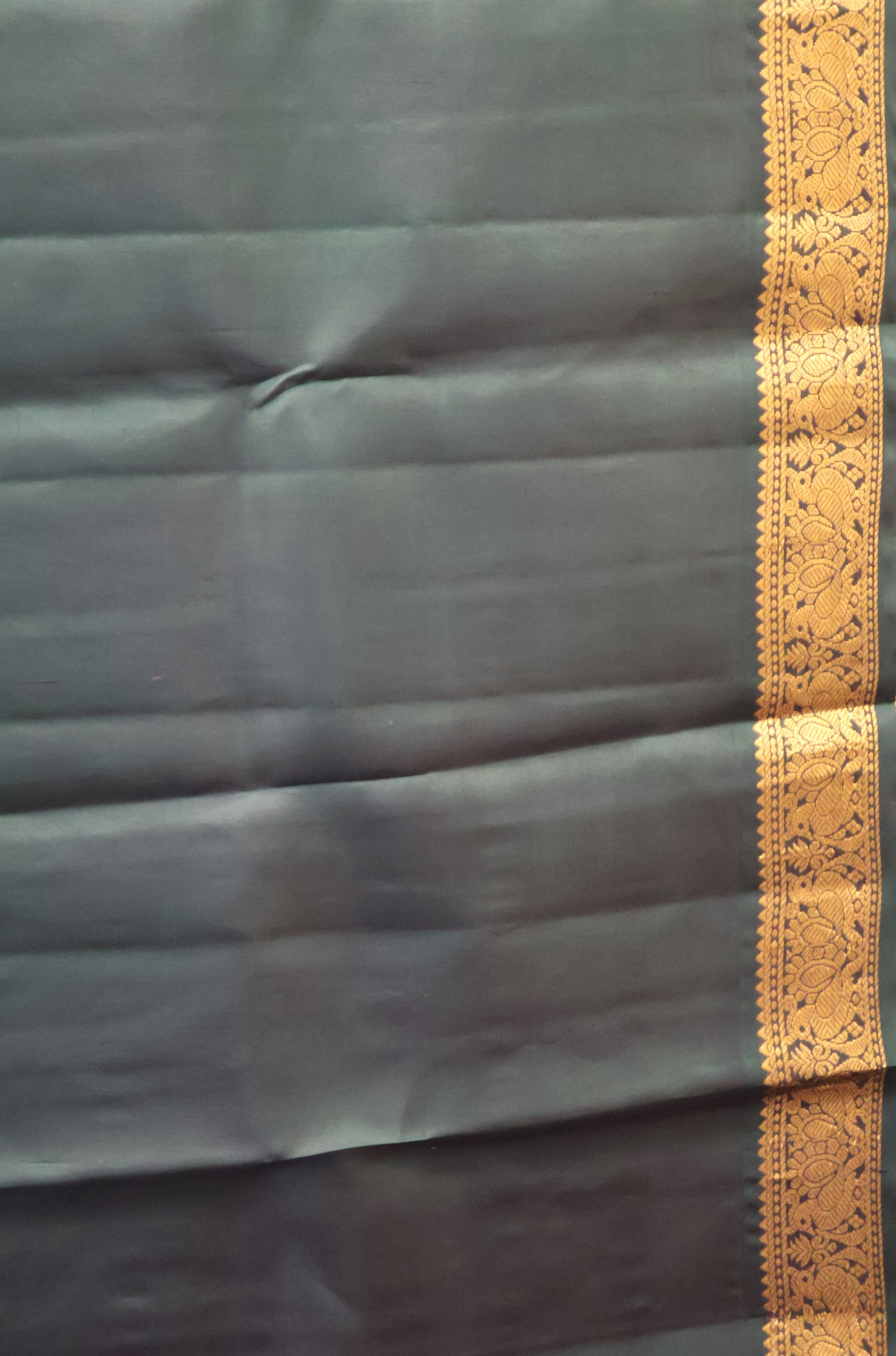 Pure Kanjivaram Silk Saree -Onion Pink With Green