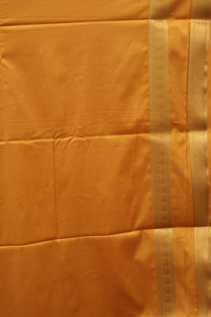 Art Mysore Silk cotton -mustrd yellow