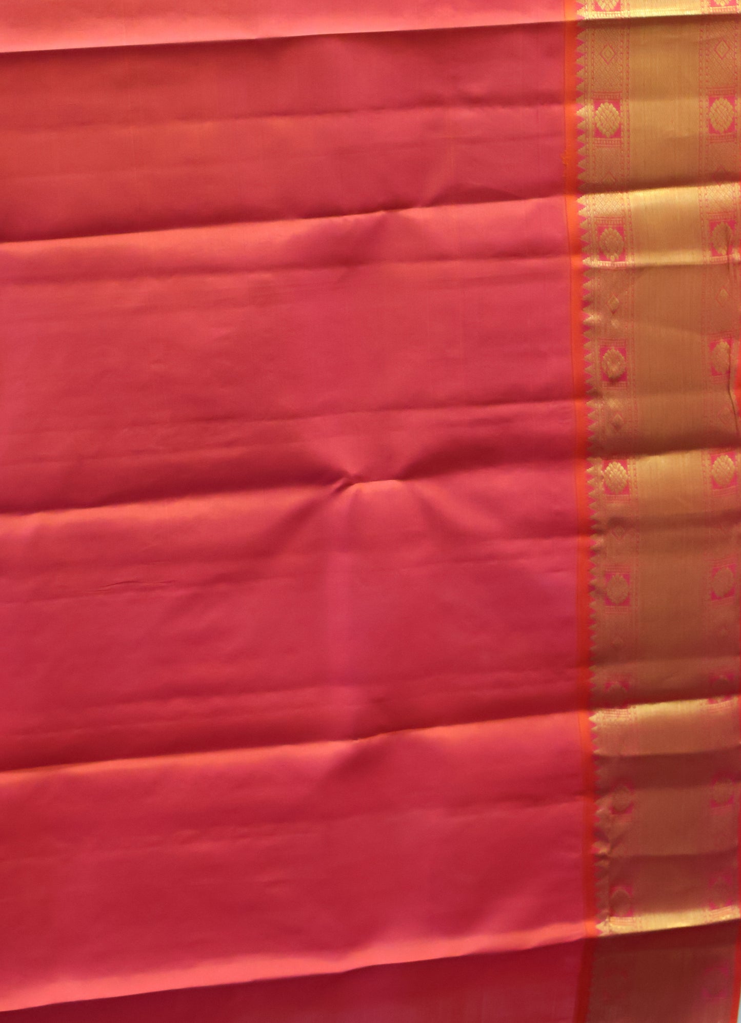 Pure Kanjivaram Silk Saree -Peacock Blue