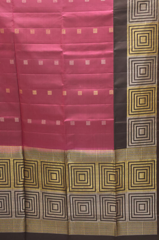 Pure Soft Silk Saree - Jamun purple