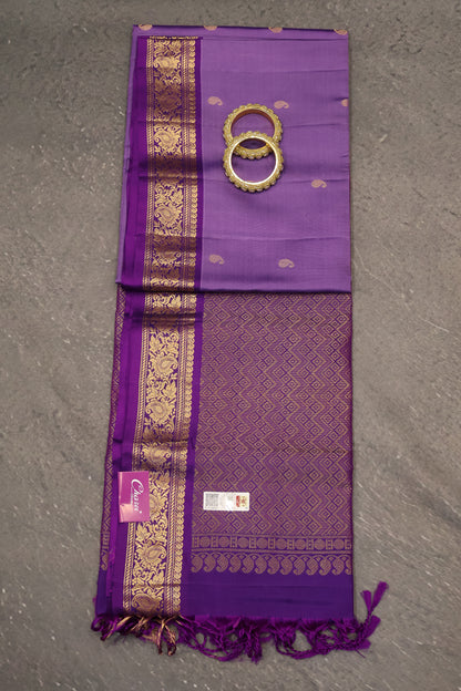 Pure Soft Silk Saree -Lavandar Voilet