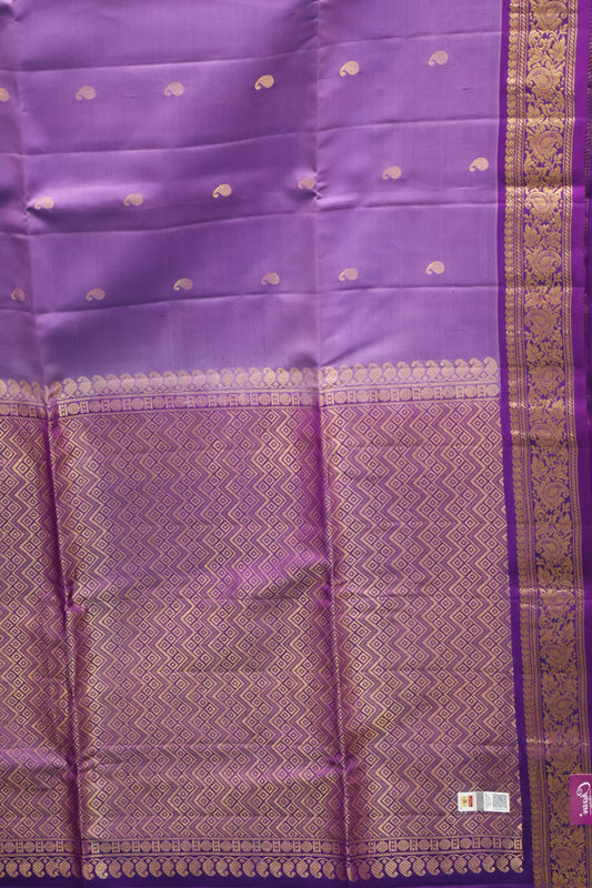 Pure Soft Silk Saree -Lavandar Voilet