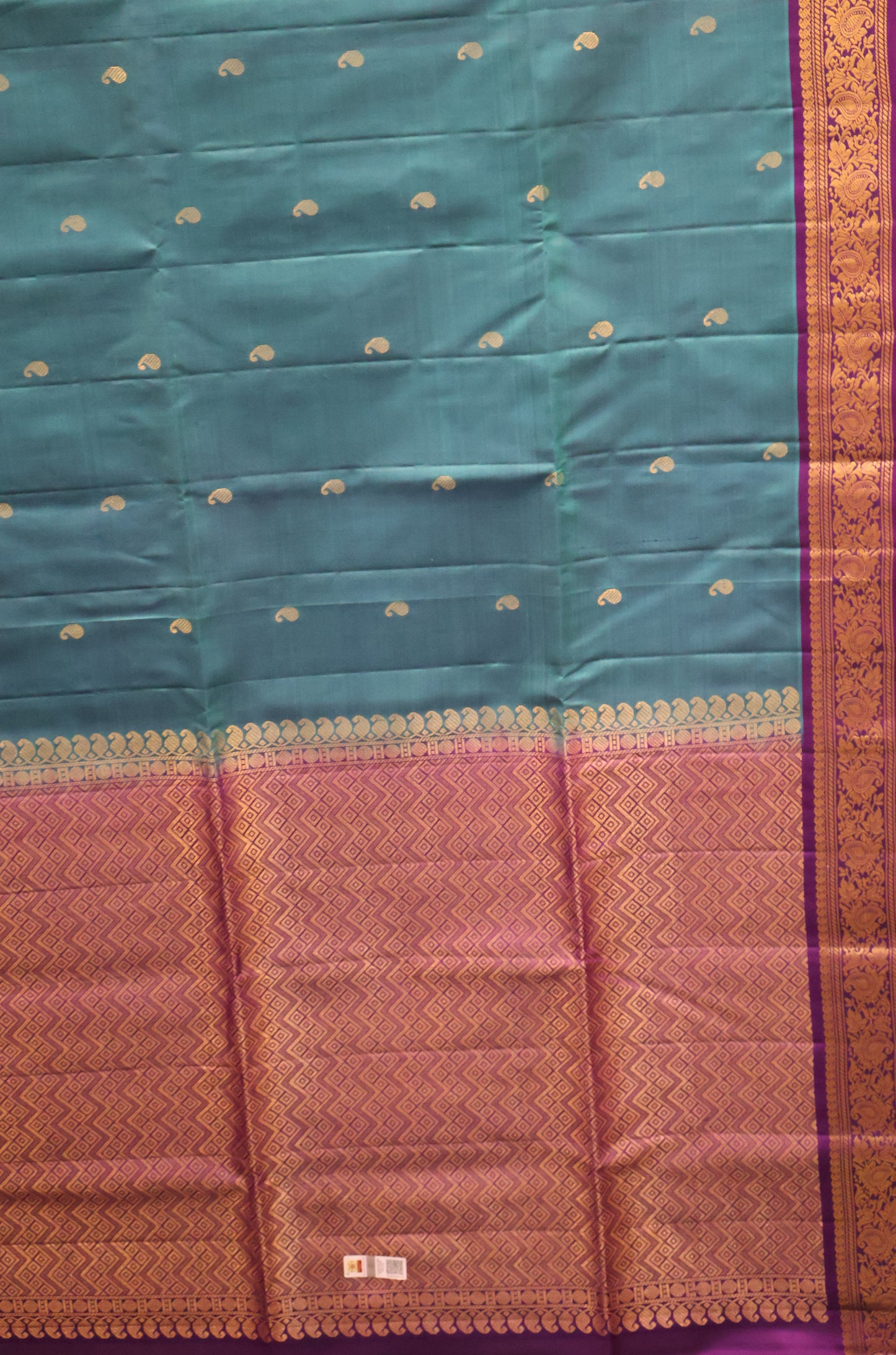 Pure Soft Silk Saree -Ramar Blue