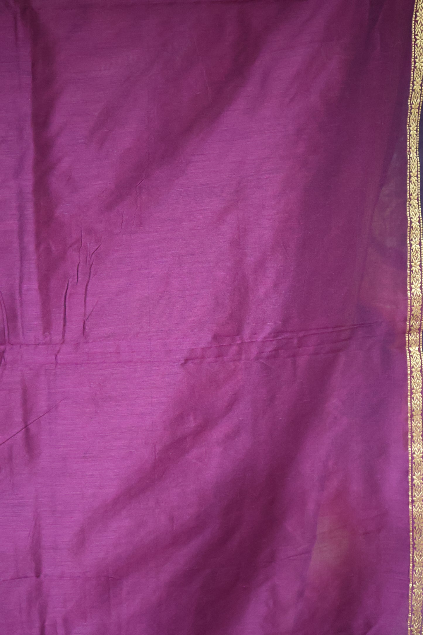 Maheswari Cotton Saree - Star Dark Pink