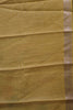Chanderi Saree Pichwai Print -Yellow Zari Line thumbnail