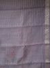Chanderi Saree Pichwai Print -Blue Zari Line thumbnail