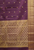 Akshayam-Pure Kanjivaram Saree Korvai Border-Honey-Maroon thumbnail