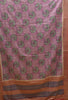 Tussar Saree-Purple Peacock Pattern thumbnail