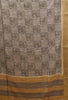 Tussar Saree-Grey Peacock Pattern thumbnail