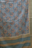 Tussar Saree-Peacock Green-Peacock Pattern thumbnail