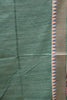 Tussar Saree-Peacock Green-Peacock Pattern thumbnail