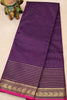 Chettinad Cotton Saree -Wine Vairaoosi thumbnail
