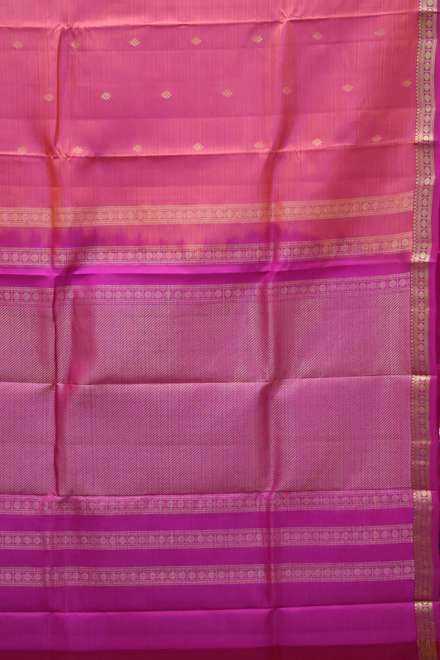 Mithilam-Pure Kanjivaram Festive Silk Saree-Purple Shade