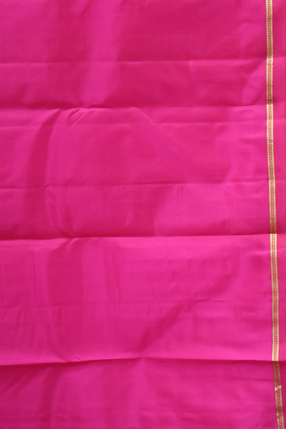 Mithilam-Pure Kanjivaram Festive Silk Saree-Pink