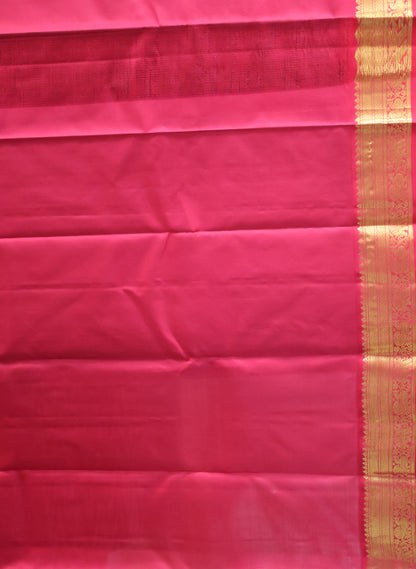 Pure Kanjivaram Silk Saree - Green Anam Vairaoosi