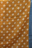 Semi Linen with Flower Print -Mustard white thumbnail