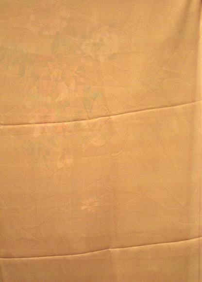 Dola Silk Saree - Pink Floral Flower Line