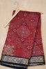 Malai Cotton With Bandhani Print- Maroon Kolam thumbnail