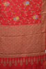 Banarasi Tussar -Brick Red Vineyr thumbnail