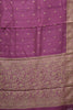 Banarasi Tussar -Wine Leaf Butta thumbnail