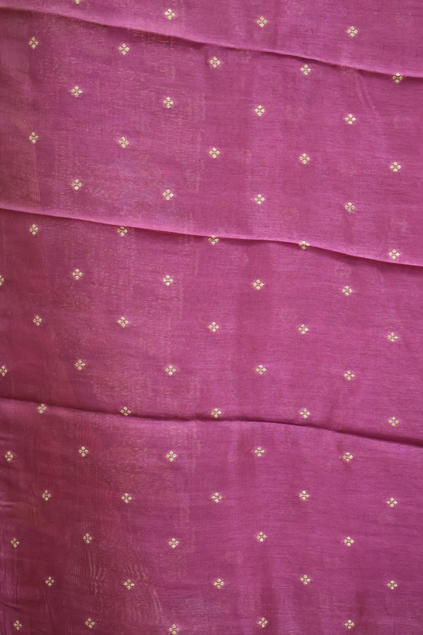 Banarasi Tussar -Arakku Geometric Border