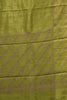 Banarasi Tussar -Light Green Flower Border thumbnail