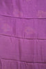 Banarasi Tussar -Purple zigzag Border thumbnail