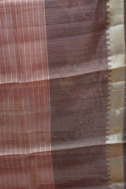Mangal Giri Silk-Maroon Floral Print