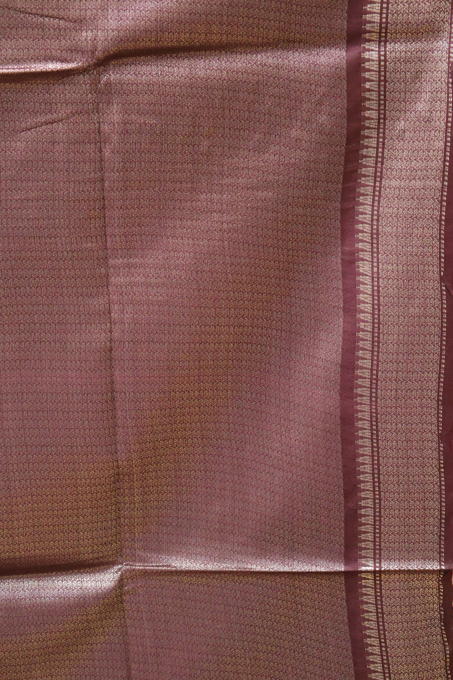Bhagalpur Tissue-Wine Full Zari