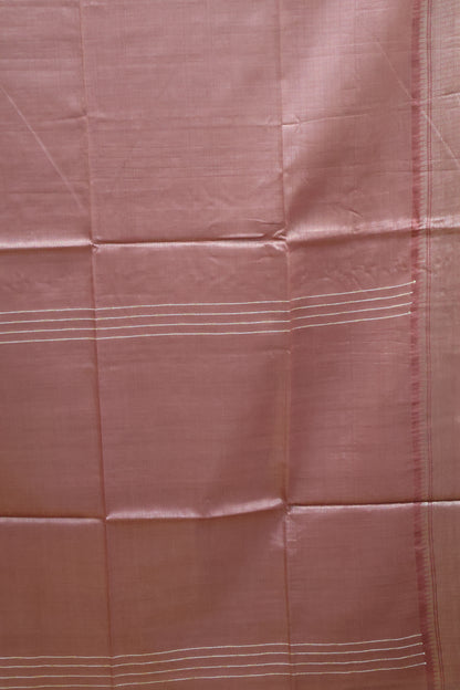 Bhagalpur Tissue-Pastle Pink Full Zari