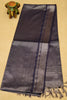 Bhagalpur Tissue- Navy Blue Full Zari thumbnail