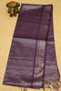 Bhagalpur Tissue- Purple Full Zari thumbnail