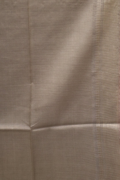 Bhagalpur Tissue- Silver Full Zari