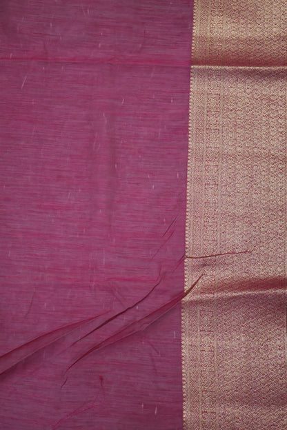 Bamboo Silk Saree-Peacock Green Flower Cut Work