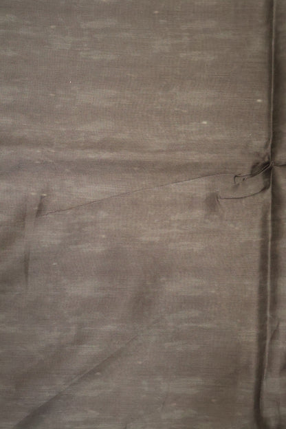 Chanderi Cotton Saree-Deer Print-Black