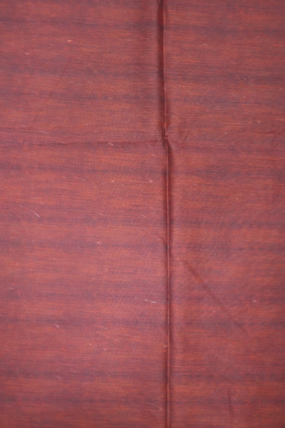 Chanderi Cotton Saree-Deer Print-Dark Pink