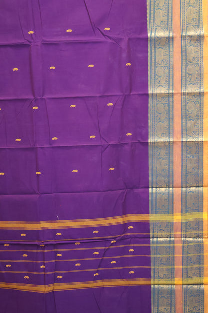 Chettinad Cotton Saree -purple