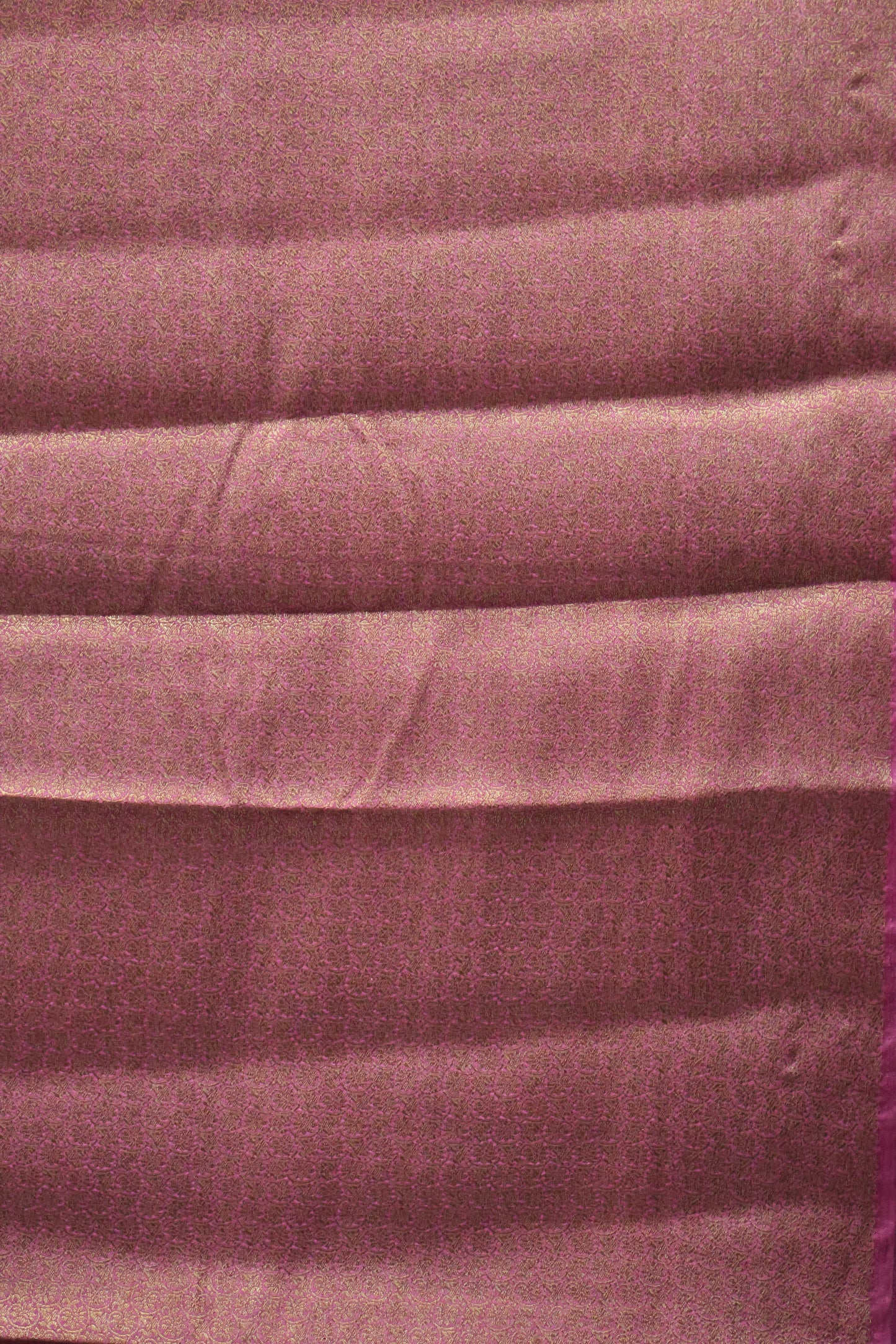 Printed Bamboo Silk Saree-Purple Floral Print