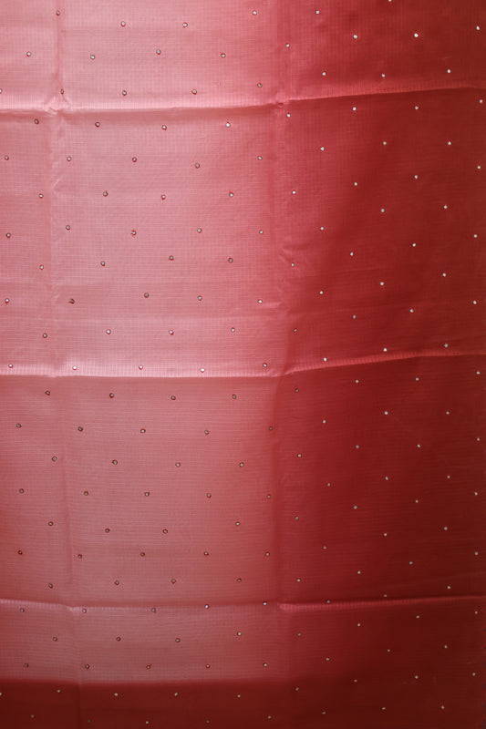 Silk Kota saree- Pink Kalamkari Pallu
